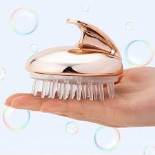 Head Scalp Massage & Shampoo Brush | Soft Silicone Bath Brush | Random Colors