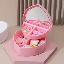 Jewellery Box for Girls | Heart Shape Jewellery Box
