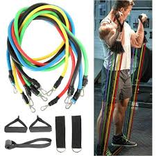 Gym Belt with Box | 5-in-1 Power Exercise Resistance Band Set – Adjustable Fitness Equipment for All
