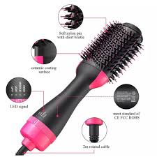 One Step Hot Air Brush | 3-in-1 | Dryer, Straightener & Volumizer for Effortless Styling